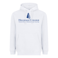 White Hillsdale College Heavyweight Hoodie - artisFamous