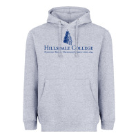 Heather Grey Hillsdale College Heavyweight Hoodie - artisFamous