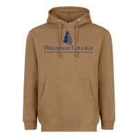 Toasted Coconut Hillsdale College Heavyweight Hoodie - artisFamous