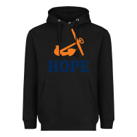 Black Hope College Heavyweight Hoodie - artisFamous