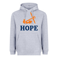 Heather Grey Hope College Heavyweight Hoodie - artisFamous