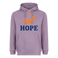 Lavender Hope College Heavyweight Hoodie - artisFamous