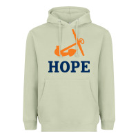 Matcha Hope College Heavyweight Hoodie - artisFamous