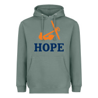 Sage Hope College Heavyweight Hoodie - artisFamous