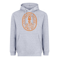 Heather Grey Kalamazoo College Heavyweight Hoodie - artisFamous