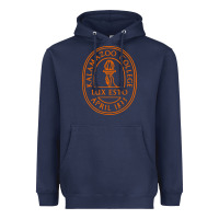 Navy Kalamazoo College Heavyweight Hoodie - artisFamous