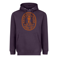 Plum Kalamazoo College Heavyweight Hoodie - artisFamous