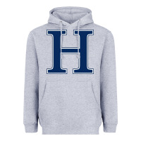 Heather Grey Hillsdale College Heavyweight Hoodie - artisFamous