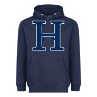 Navy Hillsdale College Heavyweight Hoodie - artisFamous