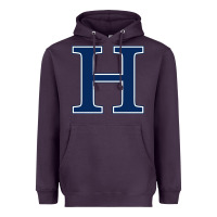 Plum Hillsdale College Heavyweight Hoodie - artisFamous