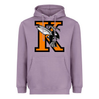 Lavender Kalamazoo College Heavyweight Hoodie - artisFamous