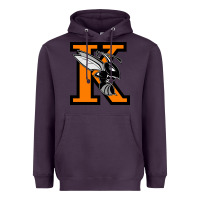 Plum Kalamazoo College Heavyweight Hoodie - artisFamous
