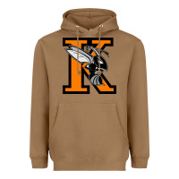 Toasted Coconut Kalamazoo College Heavyweight Hoodie - artisFamous
