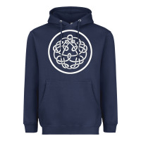 Navy king crimson Heavyweight Hoodie - artisFamous