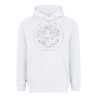 White king crimson Heavyweight Hoodie - artisFamous