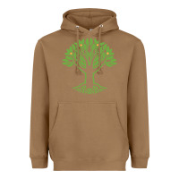 Toasted Coconut Maharishi International College Heavyweight Hoodie - artisFamous