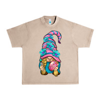 French Oak Easter Gnome Urban Heavy Tee - BundleAndBundleShop