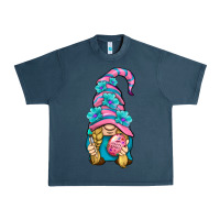 Midnight Navy Easter Gnome Urban Heavy Tee - BundleAndBundleShop