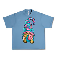 Pebble Blue Easter Gnome Urban Heavy Tee - BundleAndBundleShop
