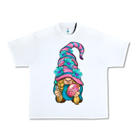 White Easter Gnome Urban Heavy Tee - BundleAndBundleShop