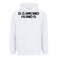 White diamond hands Heavyweight Hoodie - artisFamous