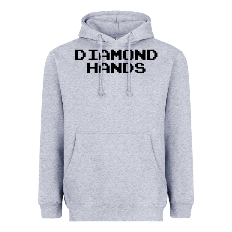 Diamond Hands Heavyweight Hoodie by artisFamous | Teevron