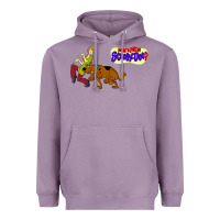 Lavender Scooby Doo Heavyweight Hoodie - artisFamous
