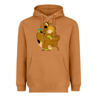 Meerkat Scooby Doo and Shaggy Heavyweight Hoodie - artisFamous
