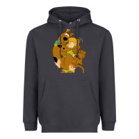 Smoke Scooby Doo and Shaggy Heavyweight Hoodie - artisFamous
