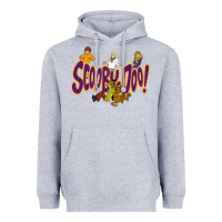 Heather Grey Scooby-Doo Heavyweight Hoodie - artisFamous