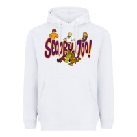 White Scooby-Doo Heavyweight Hoodie - artisFamous