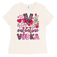 Bone v is for vodka Ladies Tee - OliviaCreatesArt