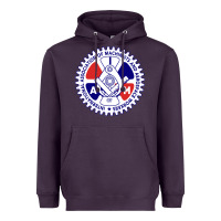 Plum association of machinists and aerospace workers classic Heavyweight Hoodie - artisFamous