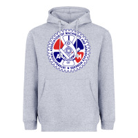 Heather Grey association of machinists and aerospace workers classic Heavyweight Hoodie - artisFamous
