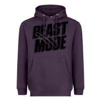 Plum beast mode classic Heavyweight Hoodie - artisFamous