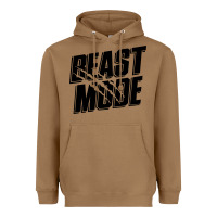 Toasted Coconut beast mode classic Heavyweight Hoodie - artisFamous