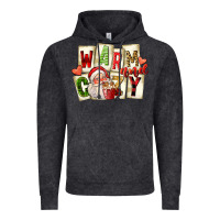 Vintage Black warm and cozy santa Vintage Hoodie - FaDigitalArtStudio