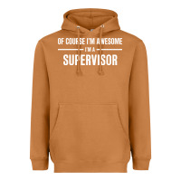 Meerkat i'm awesome i'm a supervisor Heavyweight Hoodie - artisFamous