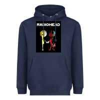 Navy radio Heavyweight Hoodie - artisFamous
