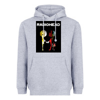 Heather Grey radio Heavyweight Hoodie - artisFamous