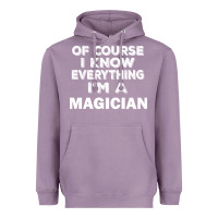 Lavender i know everything i'm a magician Heavyweight Hoodie - artisFamous