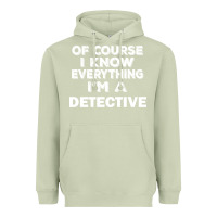 Matcha i know everything i'm a detective Heavyweight Hoodie - artisFamous