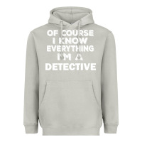 Moon Dust i know everything i'm a detective Heavyweight Hoodie - artisFamous