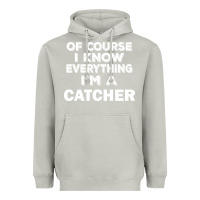 Moon Dust i know everything i'm a catcher Heavyweight Hoodie - artisFamous