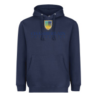 Navy Chamberlain College Heavyweight Hoodie - artisFamous