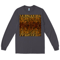 Smoke tiger seamless pattern Long Sleeve Tee - BundleAndBundleShop
