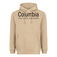 Mushroom Columbia College Chicago Heavyweight Hoodie - artisFamous
