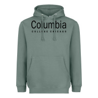 Sage Columbia College Chicago Heavyweight Hoodie - artisFamous