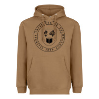 Toasted Coconut Illinois Institute of Technology College Heavyweight Hoodie - artisFamous