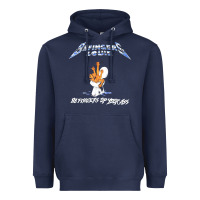 Navy design Premium 88 Fingers Louie Heavyweight Hoodie - artisFamous